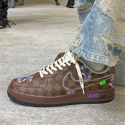 lv nike air force 1